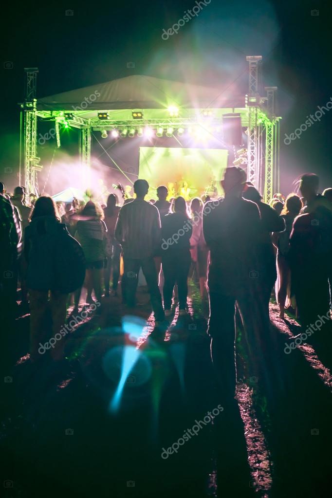Outdoor concert bright and loud Stock Photo by ©Wassiliy 30893453